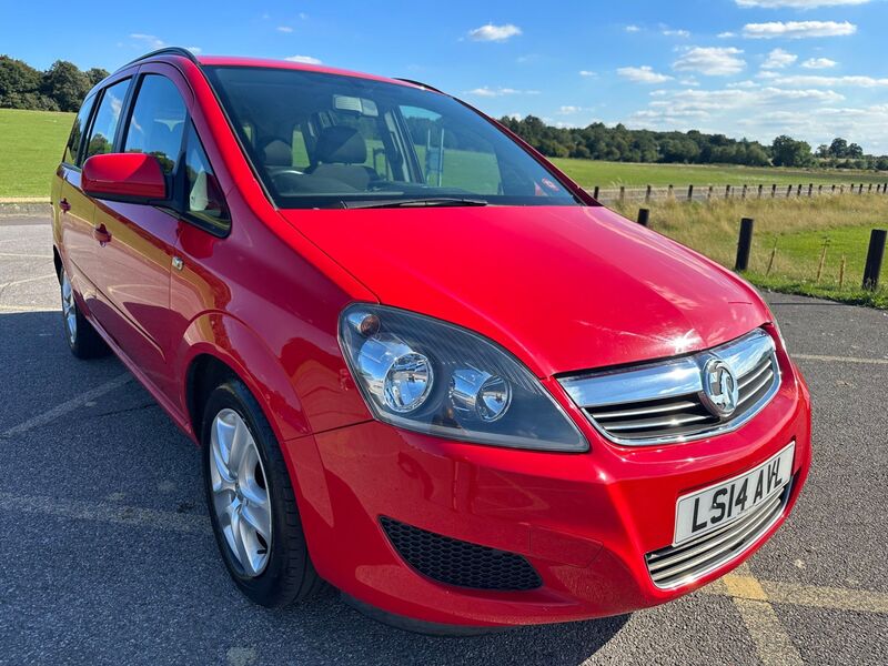 View VAUXHALL ZAFIRA 1.8 16V Exclusiv Euro 5 5dr